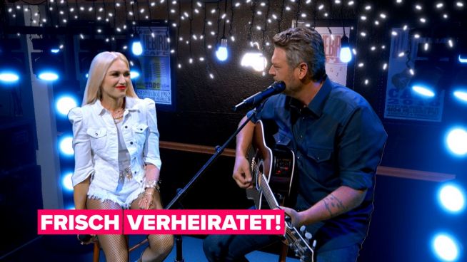 Gwen Stefani und Blake Shelton heiraten auf seiner Ranch