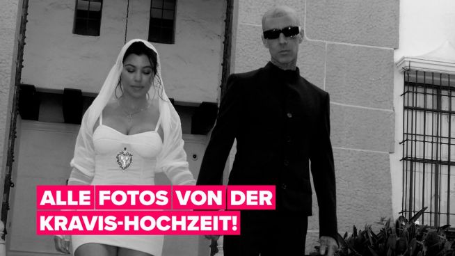 Kourtney & Travis haben geheiratet und kein Kardashian war in Sicht