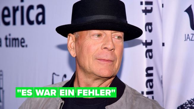 Bruce Willis erklärt, warum er keine Maske getragen hat